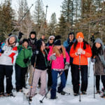 Tahoe Snowshoe Tours Sunset Full New Moon